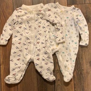 Two Piece Footed Onsies